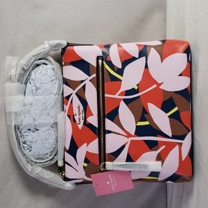 NEW Kate Spade New York Jackson Top Zip Leather Crossbody Bag